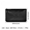 Portable Fireproof Waterproof Document Envelope File Folder Cash Pouch With Zipper Fireproof Safe Money Bag For Home Office