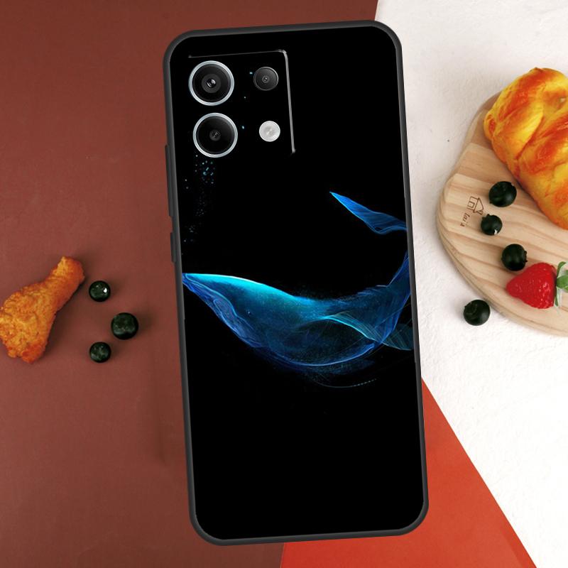 Whale Shark Dolphin Case For Xiaomi Redmi Note 14 13 Pro 9 10 11 12 Pro 10S 11S 12S Redmi 13C 10C 12C 14C Coque