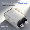 Single-Phase 220V AC EMI Power Filter 3A6A Plug-in for Servo Interference Purification