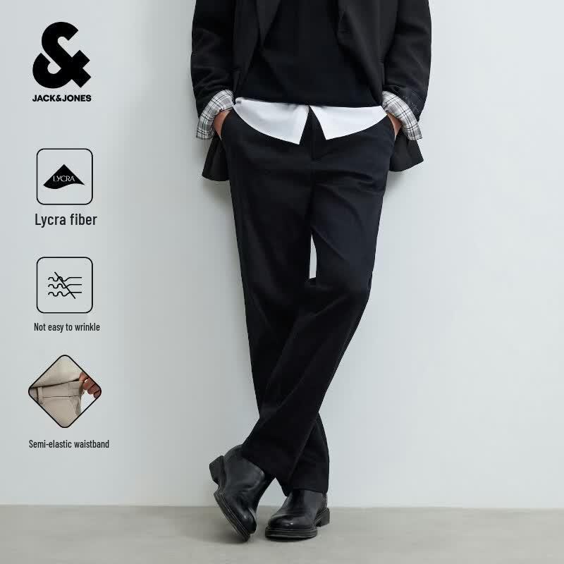 Jack & Jones Men's Wrinkle-Resistant Casual Pants