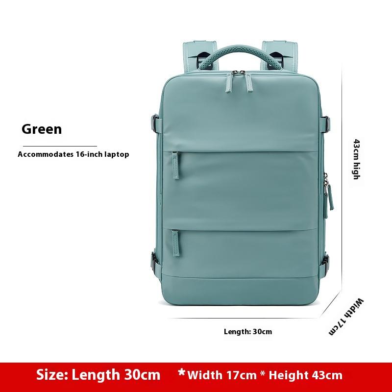 Backpack Large Capacity Men's and Women's Outdoor Travel Bag Waterproof Lightweight Casual Backpack Short Trip Computer Simple School Bag