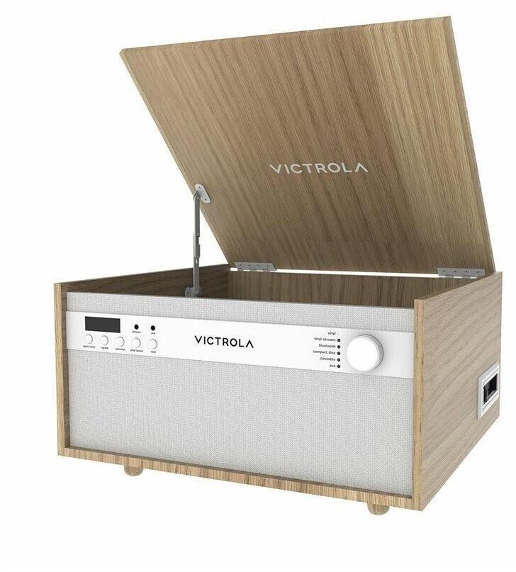 Проигрыватель виниловых пластинок Victrola Century Signature Plus Natural Wood бежевый