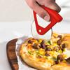 Stainless Steel Pizza Cutter Creative Circular Arc Handle Pizza Cutter Pizza Cake Cutter Multi-functional Kitchen Baking Tool 1