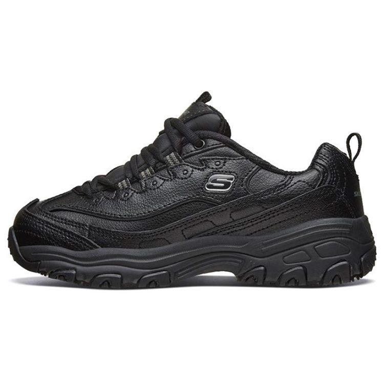 Skechers D'lites Sr Running Shoes Black Women's 76605-BLK
