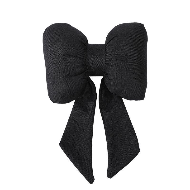 Car Headrest Bowknot Neck Support Pillow - Cervical Seat Cushion Pair