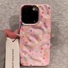 Colorful Dopamine Polka Dots Phone Case For IPhone 17 14 15 Pro Max 13 12 11 16 15 Plus Air Concave Convex Silicone Soft Cover