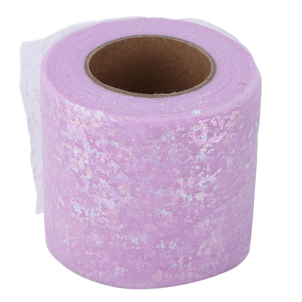 Tkanina tiulowa DIY Craft Odporność na ścieranie Symfonia Poliester Lekki przenośny tiul w rolkach