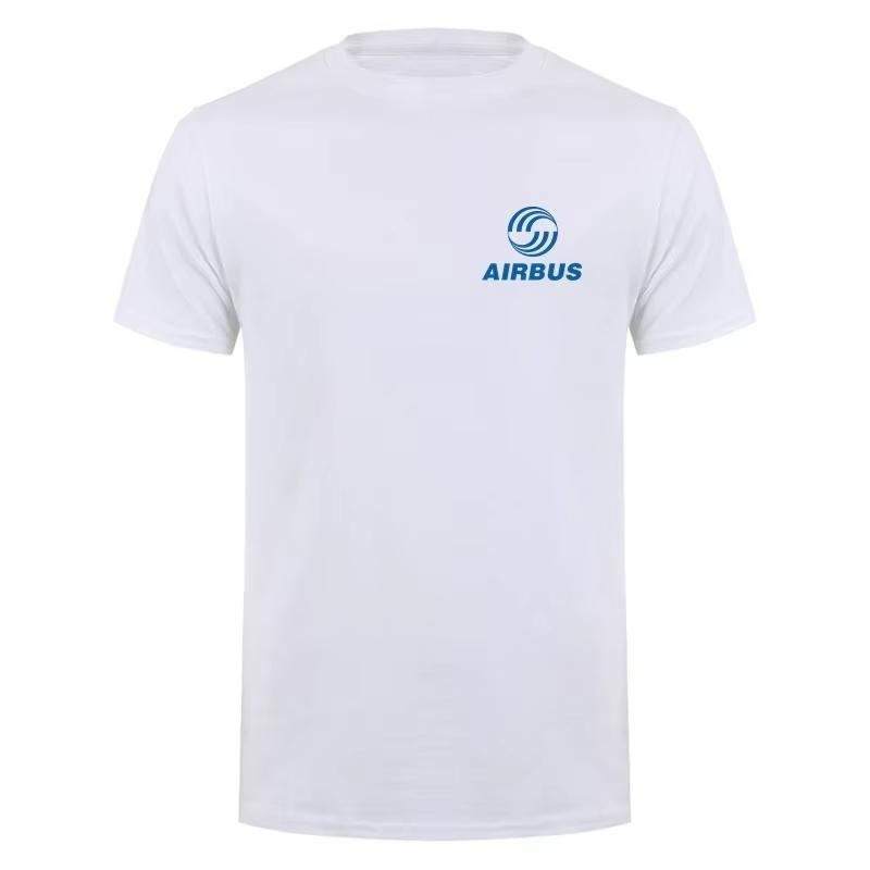 

Лето 2026 Новая графическая футболка с принтом Airbus Мужская и женская футболка с коротким рукавом Высококачественная мужская одежда Streetwear S
