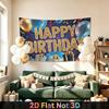 Party Backdrop Balloon Photo Booth Background Front Door Decor