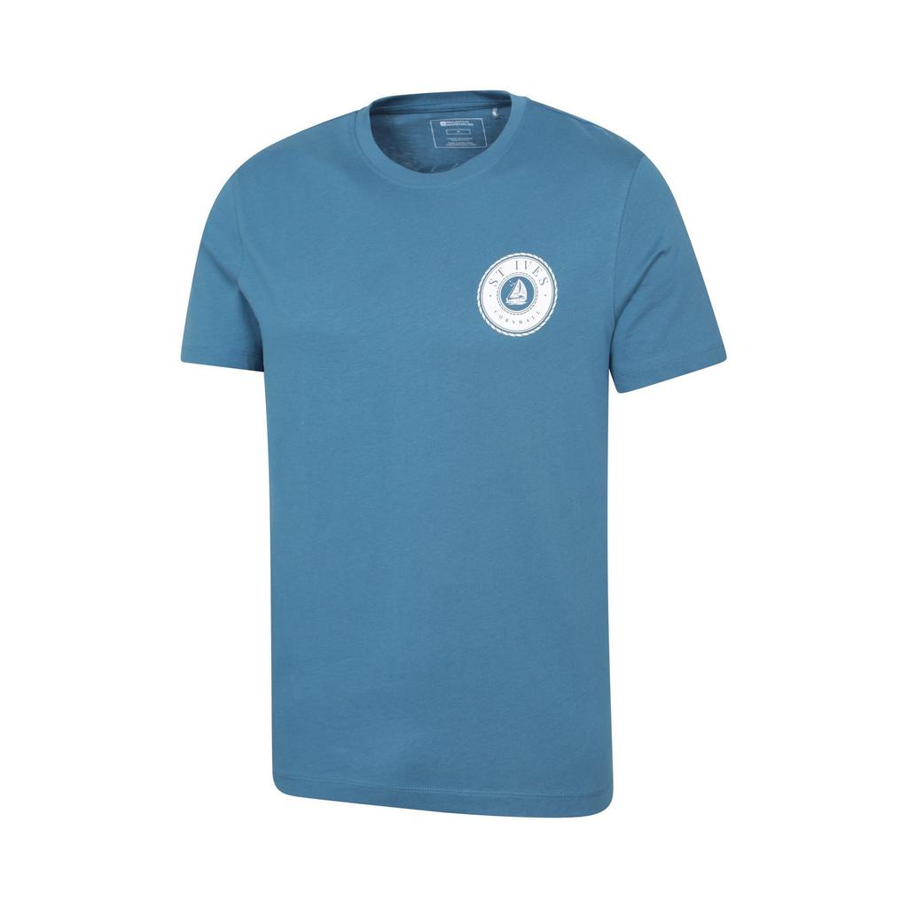 Mountain Warehouse Mens St Ives Sailboat T-Shirt