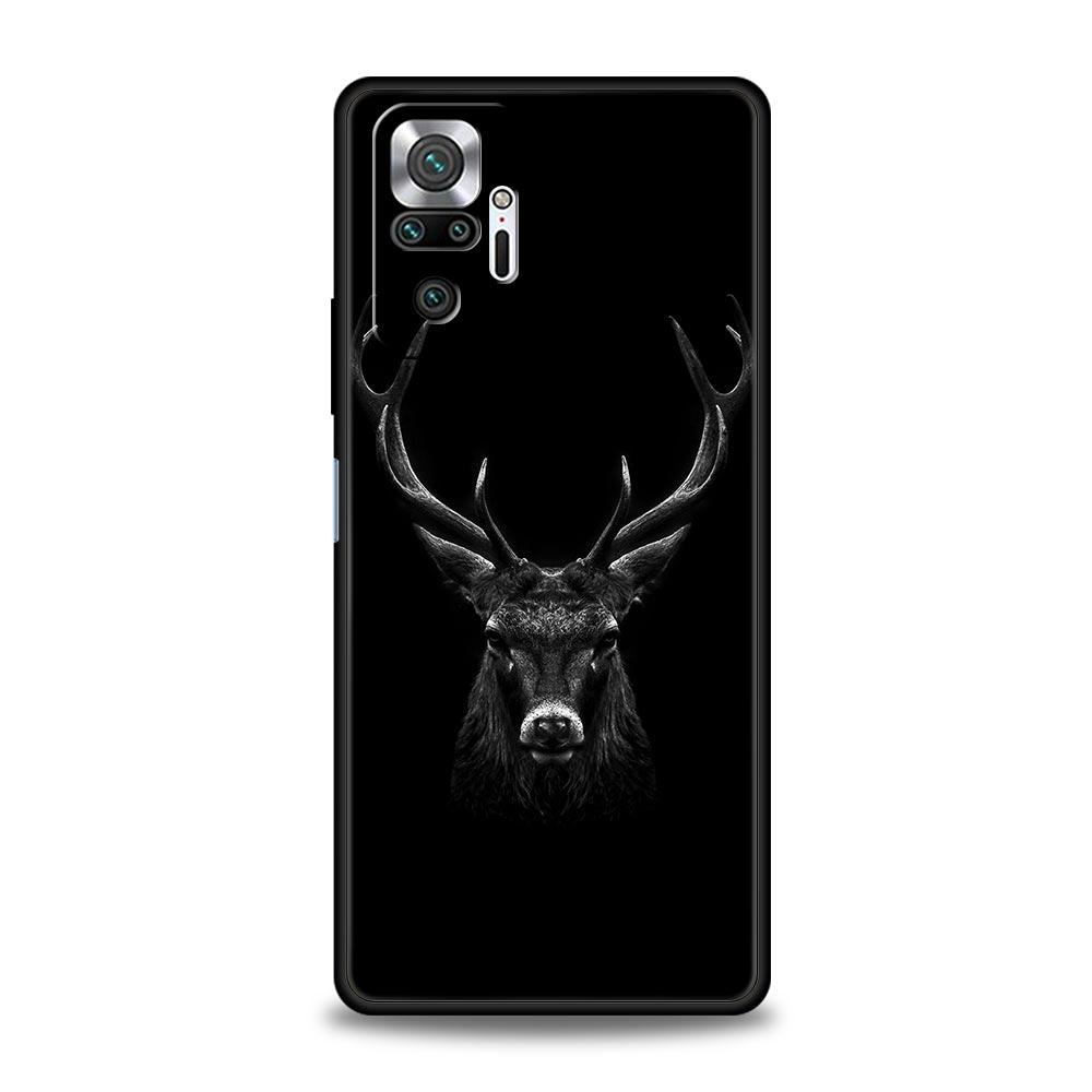Custodia per telefono per Xiaomi Redmi Note 10 11 9 8 Pro 9S 7 8T 9T 9A 8A 9C K50 K40 Gaming Cover Moda Animali Cavallo Cervo Panda Gigante