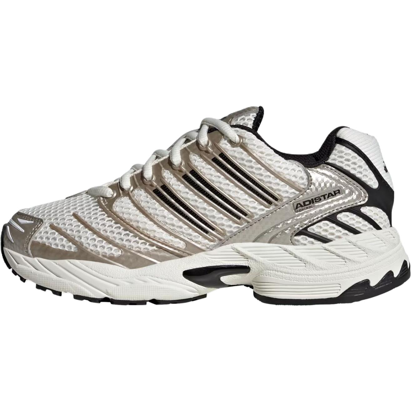 adidas Originals Adistar Control 3  Cloud White Core Black Off White  Kids  Retro Running Sneakers KI8664 35.5