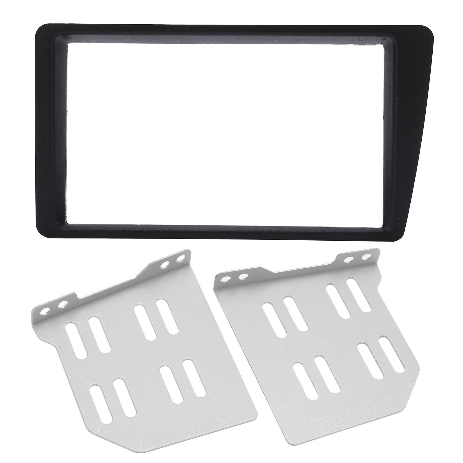 2Din Radio Stereo Fascia Dash Frame Trim Replacement Stereo Fascia Trim for Honda Civic LHD 2001-2005 Radio Fascia Radio Frame Other