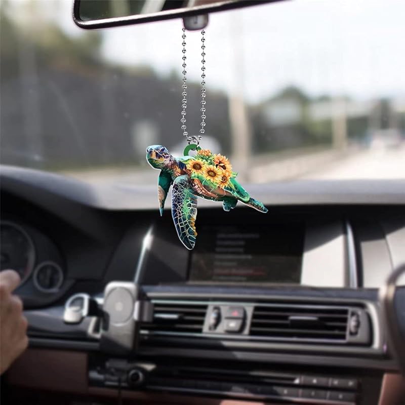 Rooster Car Hanging Ornament for Rear View Mirror, Farm Chicken Charm, Automotive Interior Pendant, Car Charm Decor, Window Wall Hangings Home