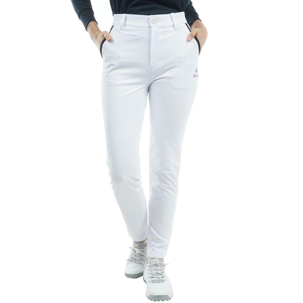 Moisture Quick Drying Tapered Pants UV Golf L [Ping Apparel] Women's Wicking, (All-Directional Stretch, Protection) / / 622-4231800 030_White
