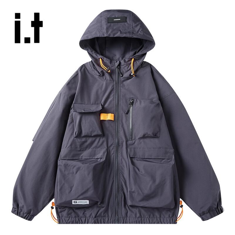 

OVERPROTECTION Men s Hooded Workwear Jacket