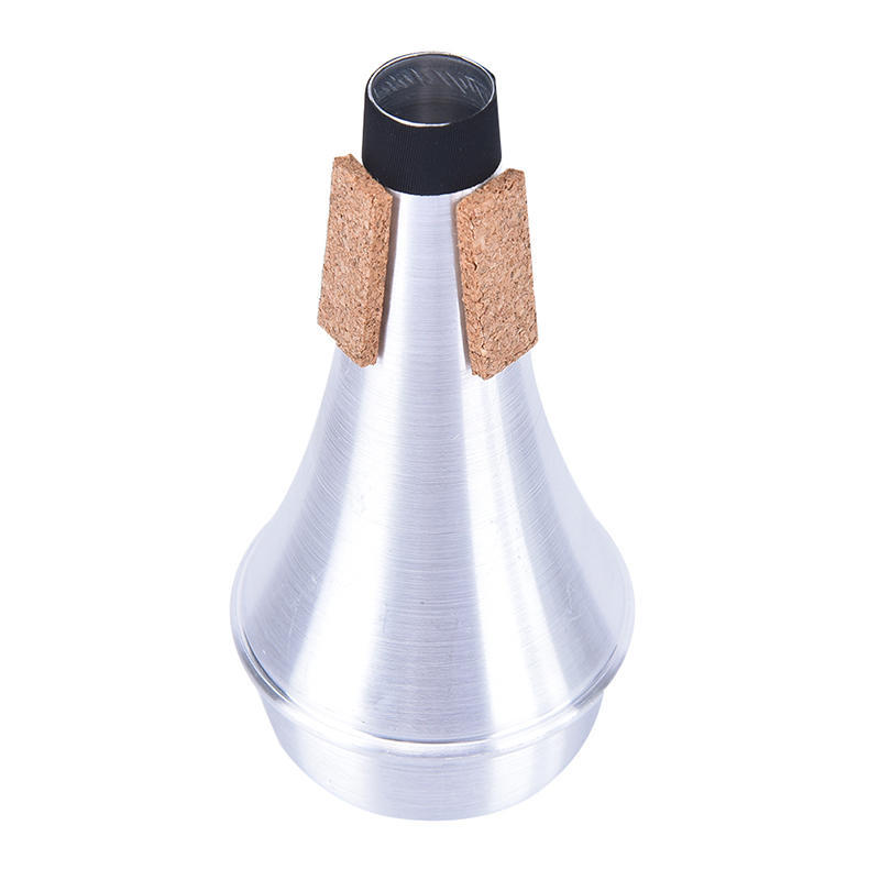 Aluminium Straight Trumpets Mute For Jazz Instrument Practice Beginner