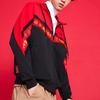 Li Ning Sports Fashion Series Color Block Zip Up Hoodie Men Outerwear Standard-Black AWDQ099-1