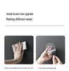 Kitchen No-Drill Cabinet Paper Towel & Wrap Rack