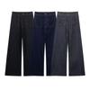 2025 Spring Women's High Waist Wide Leg Jeans - European & American Style Fashion