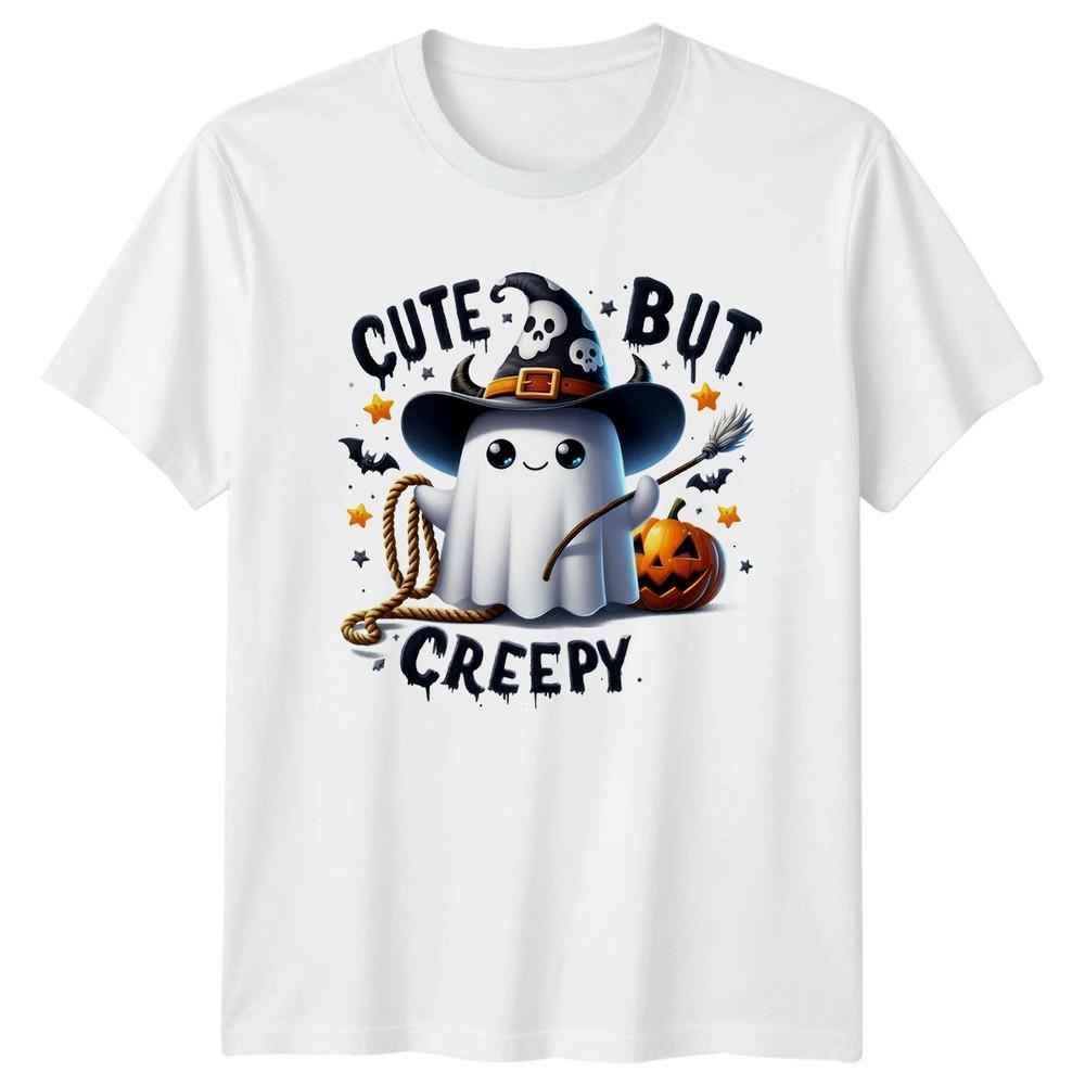 Cute But Creepy TShirt Ghost Witch Halloween Halloween Gift For Him And Her S