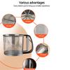 Hand Held Flour Sieve Manual Flour Sifter Stainless Steel Flour Strainer