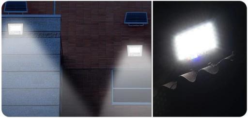 Mocny Naświetlacz Led Halogen Lampa Solarna Zewnętrzna Ip67 100W 10.000Lm