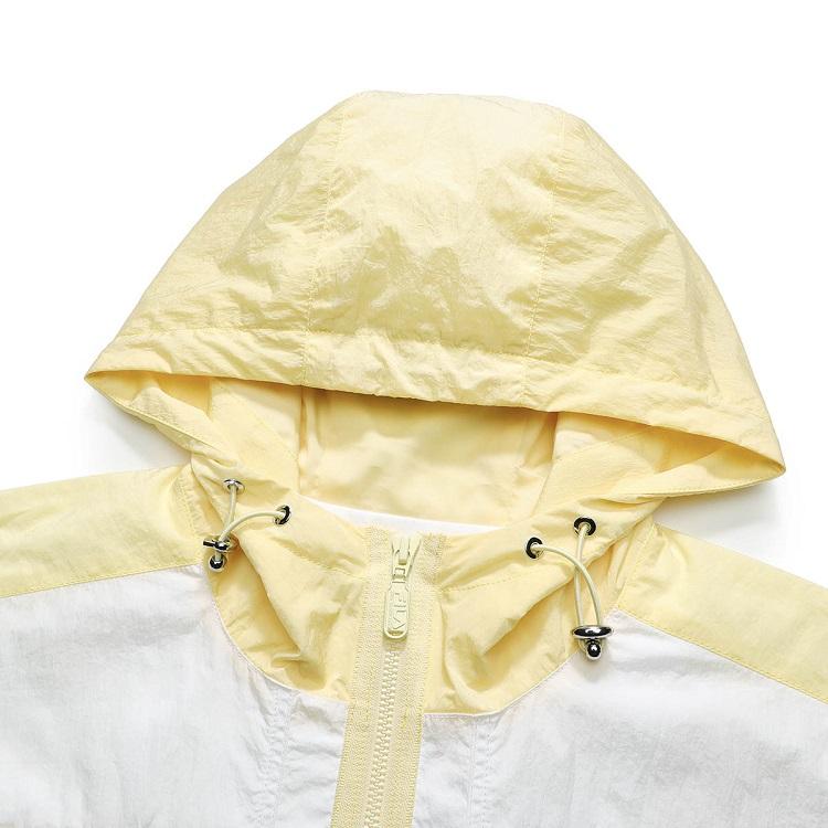 Fila Fusion Color Block Multi-Pocket Work Jacket Women jackets White T11W227705F-WT