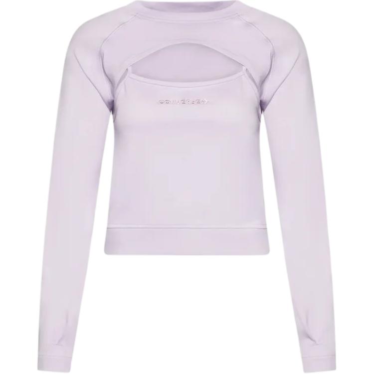 Converse T Shirt Women s Purple 10022960-A03 40/L