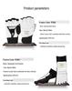 Jiuri Mountain Taekwondo Half-Finger Gloves & Instep Protectors for Competition and Training - White