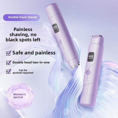 Rasoir Électrique Privé Tondeuse Universelle pour Poils Pubiens Masculins et Féminins Parties Intimes Couteau de Rasage Sûr Épilation des Poils des Aisselles