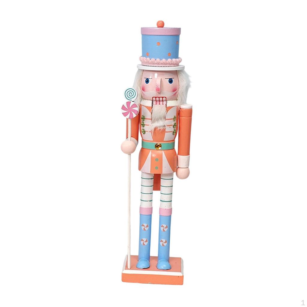 14.96inch King Nutcracker Christmas Decoration Tabletop Figurine, Doll Figure Ornament