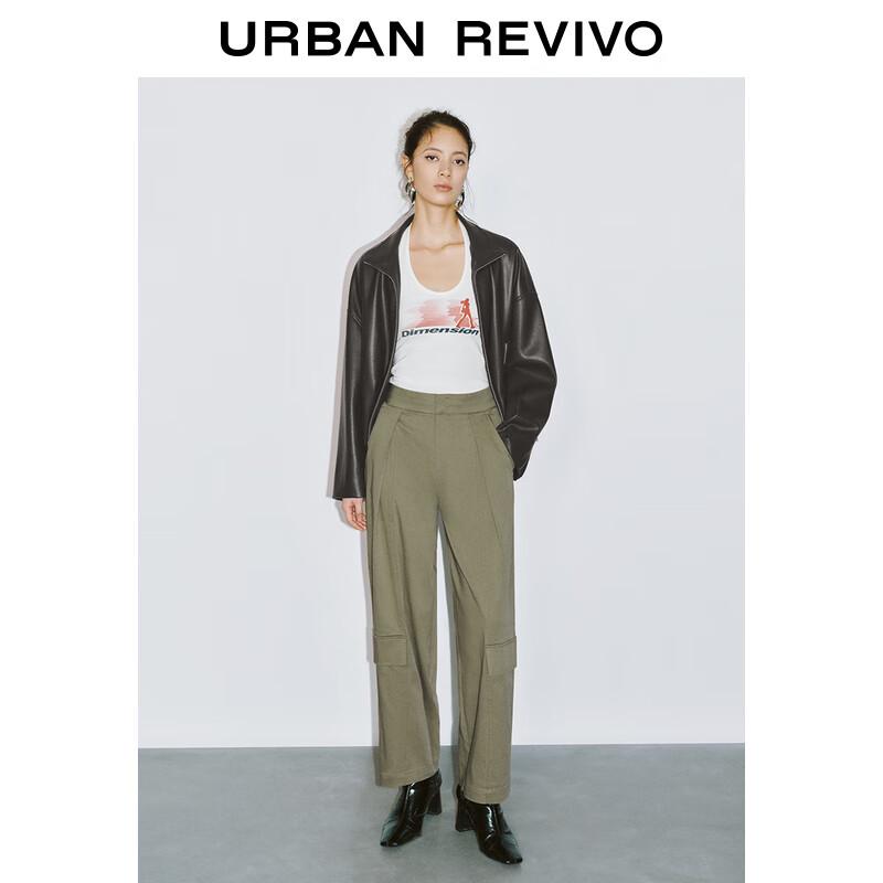 UR Women's Pleated Workwear Carrot Pants
