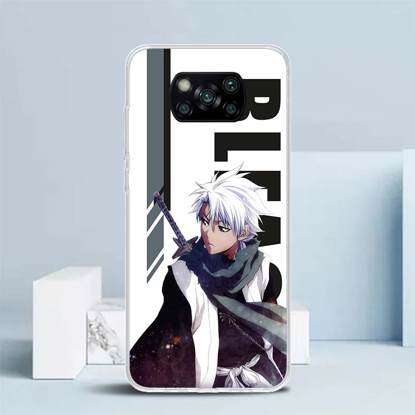 Anime Bleach Ichigo Kenpachi Soft Cover for Xiaomi Poco F7 Ultra X7 X6 X5 Pro M7 Phone Case Redmi 15 15C 13 13C 12 12C 10 10C Pr