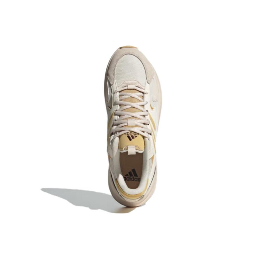 Adidas Ozwave Soft Comfortable Non-Slip Wear-Resistant Low-Top Dad Shoes Unisex sneaker Ivory JR3198