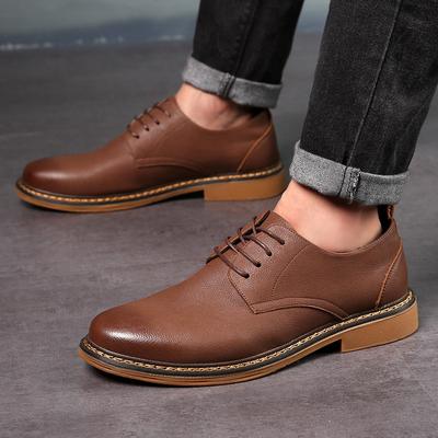 Moda Męskie Oksfordy Buty Styl Brytyjski Męskie Skórzane Biznesowe Formalne Buty Wizytowe Męskie Płaskie Najwyższej Jakości Loafer Zapatos Hombre