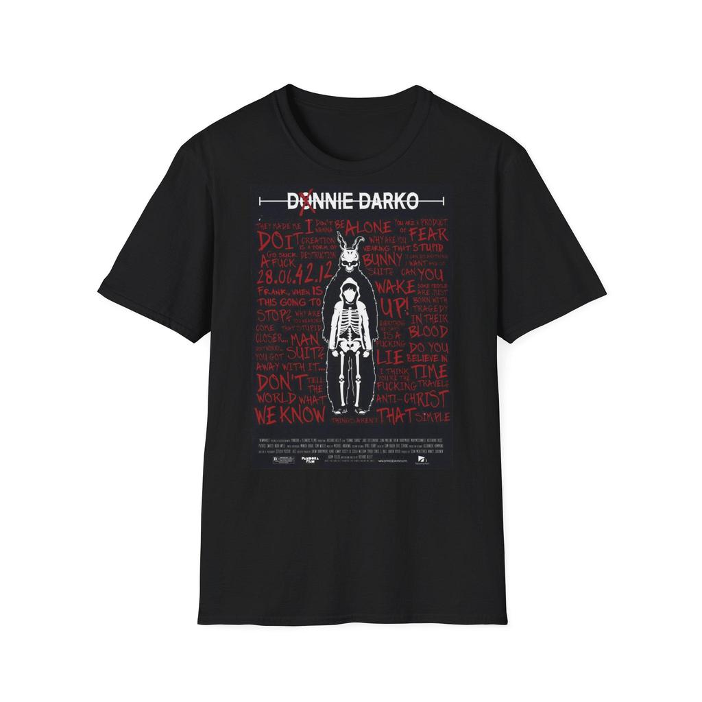 Donnie Darko Skeleton Bunny T-Shirt | Movie Poster Horror Tee