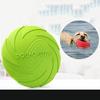 Hot Sale Silicone Soft Frisbeed Pet Bite Resistant Dog Frisbeed Water Chew Toy Strong Rubber Interactive Custom Frisbeed