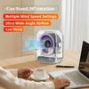 Portable Desk Fan Ultra-Quiet Fans USB/Rechargeable 30° Rotation Portable Table Desktop Air Circulator Fan for Home and Office