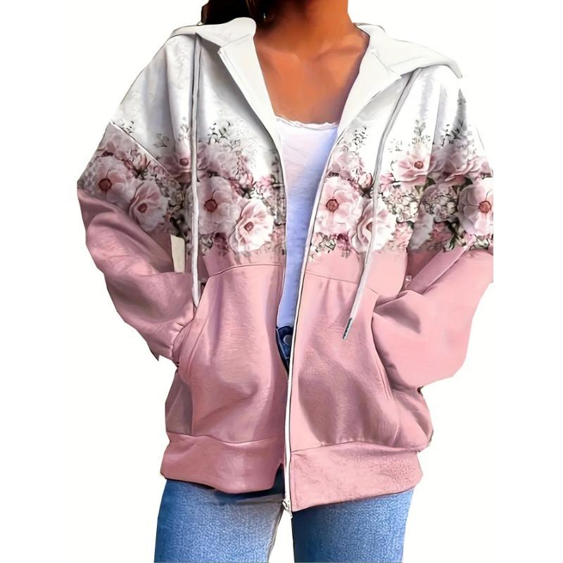 Women's 3D Zipper Hoodie