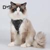 Cat Harness And Leash Reflective Strips Jacket Breathable Adjustable Vest Harness Escape Proof Easy Control Leash for Cats