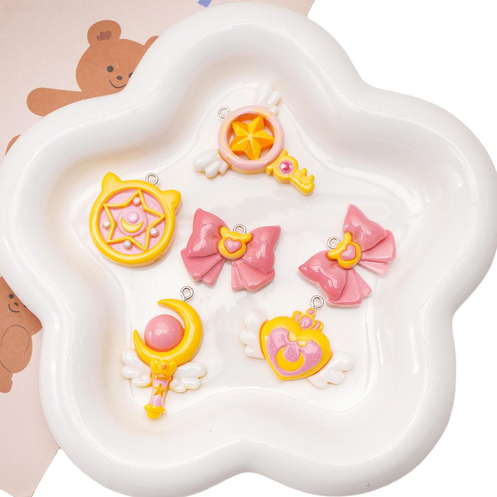 Żywiczny Wisiorek Wojowniczka Pretty Girl Do Tworzenia Bransoletek Naszyjników Biżuterii DIY