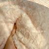 Cream Rose | Fairy Lace Thickened Milk Fleece Four-Piece Winter Rex Rabbit Fleece Fleece 1.8 Sheet