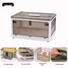 Plastic Folding Storage Box - Dustproof Quilt, Magazine, and Stationery Organizer for Home, Bedroom, and Dormitory.