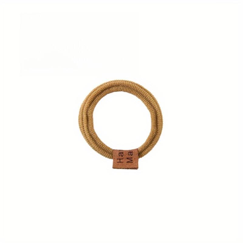 

Милая коричневая резинка для волос, новая резинка для волос 2025 года с эластичным и прочным аксессуаром для волос