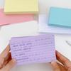 50 Pieces Colored Note Paper 3x5Inch Ruled Study Card Note Card Vocabulary Card Lined Notecards Small Pocket Notepads