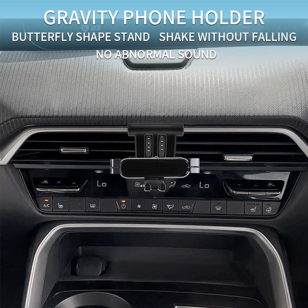 Car Mobile Phone Holder For Mazda CX-60 2024 Auto Air Vent Phone Mount Bracket Car Interior Accessories