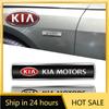 2026 Forró Autómatrica 1 db Autó Fém Jelvény Autó Sárvédő Oldalsó Hátsó Karosszéria Matricák Kia Sportage Rio 3 Soul Picanto EV6 Cerato Nir-hez