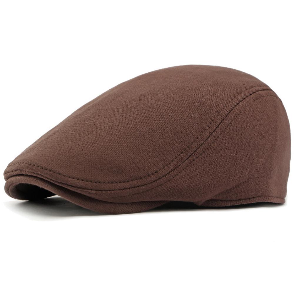 HT4423 Beret Spring Autumn Caps for Men Women Retro Artist Painter Knit Beret Hat Male Female Ivy Flat Cap Adjustable Beret Cap