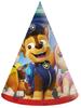Czapeczki Papierowe Paw Psi Patrol Urodziny 6Szt.